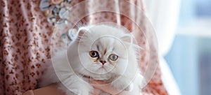 Popular Persian playful kitten cat breed