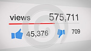 popular social media statistics illustration