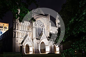 Popular St Albans abbey church night lights