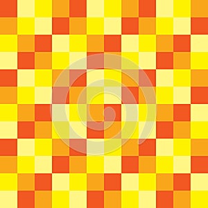 Popular summer color tone checker chess square abstract texture