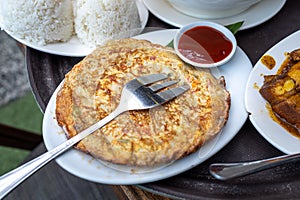 Popular Traditional Filipino Tortang Poqui-Poqui