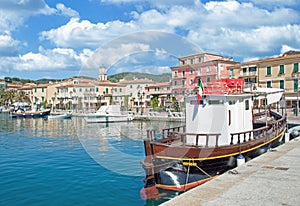 Porto Azzurro,Island of Elba,Tuscany,Italy photo