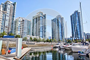 Popular Yaletown in Vancouver Downtown , BC, Canada