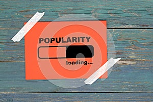 Popularity loading on paper photo