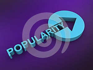 popularity word on purple