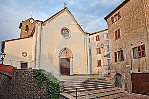 Porano, Terni, Umbria, Italy: the ancient catholic church of San Biagio