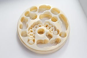 Porcelain disc for CAD/CAM dental machine