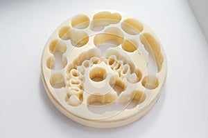 Porcelain disc for CAD/CAM dental machine photo