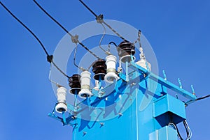 Porcelain insulators for electrical substation