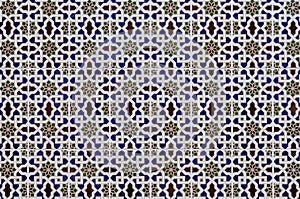 Porcelain Islamic patterns