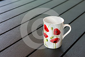 Porcelain mug