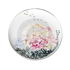 Porcelain plates photo