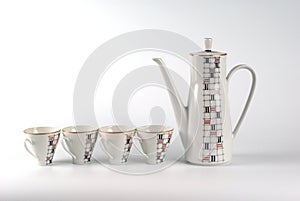 Porcelain tea service