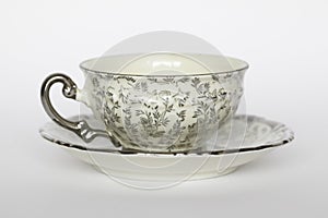 Porcelain teacup photo