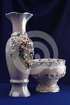 Porcelain vases