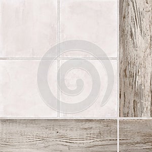 Porcelain wall background