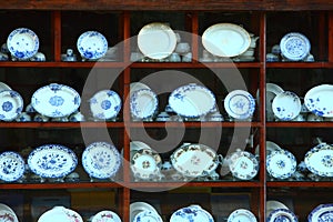 Porcelain window show,Jingdezhen China