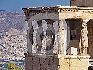 The Porch of the Caryatids, Athens, Greece