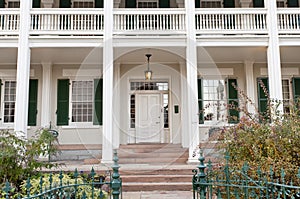 Porch doorway country inn