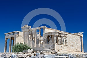 Porch of the Erechtheion wuth caryatids, Acropolis