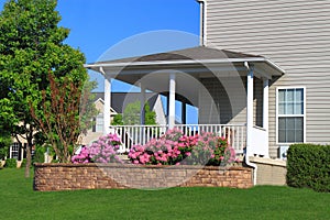 Home Porch Flowerbed photo