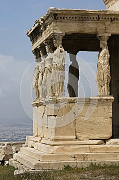 The Porch of Maidens atop Acropolis