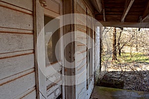 Porch of an old Abandoned House