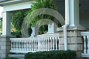 Porch with Railing