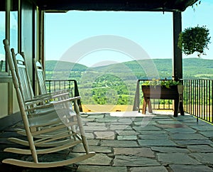 Porch with a view