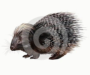 The porcupine Hystrix photo
