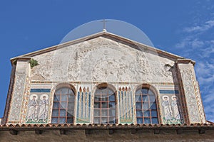 Porec Euphrasian Basilica exterior, Croatia