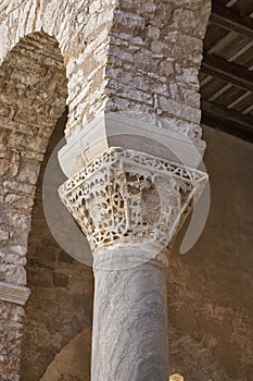 Porec Euphrasian Basilica interior, Croatia