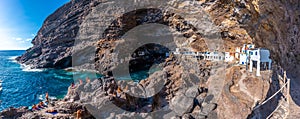 Poris de Candelaria on the northeast coast of the island of La Palma, Canary Islands, Spain