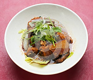 Pork. chinese cuisine photo