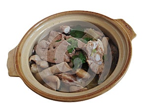 Pork Chitterlings soup photo
