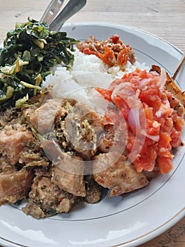 Pork delicious minahasa food enak sekali