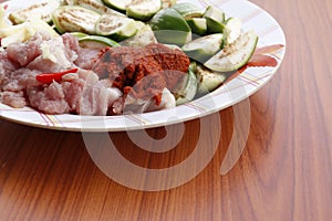 Pork Fried Eggplant Curry