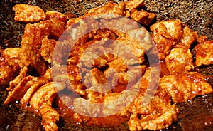 Pork Fried Eggplant Curry