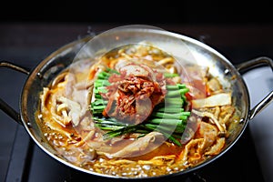 Pork with Kimchi hot pot