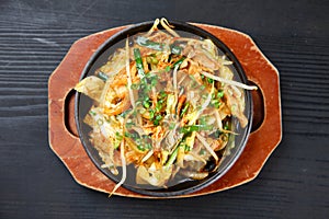 Pork and Kimchi Stir-fry