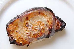 Pork loin chop