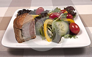 Pork pie salad