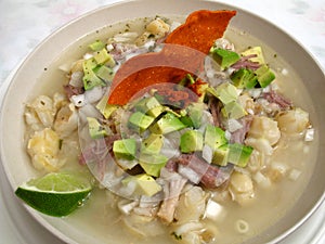 Pork Pozole-Mexican Food photo