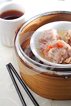 Pork rib dim sum