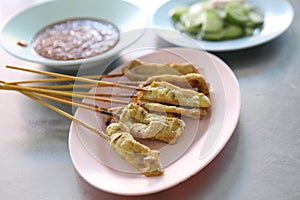Thai Pork Satay