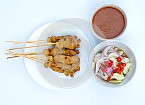 Pork satay