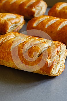 Pork Sausage Rolls in Puff Pastry