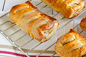 Pork Sausage Rolls in Puff Pastry