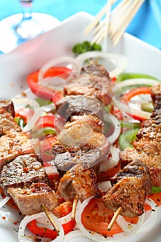 Pork shashlik