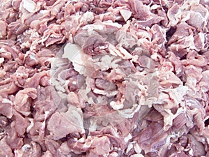 pork shoulder sliced